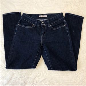 Levi’s 529 curvy skinny leg jeans